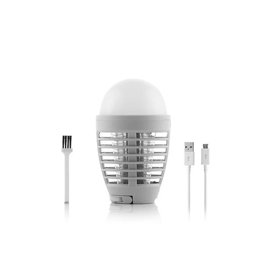 Lámpara Antimosquitos Recargable 2 en 1